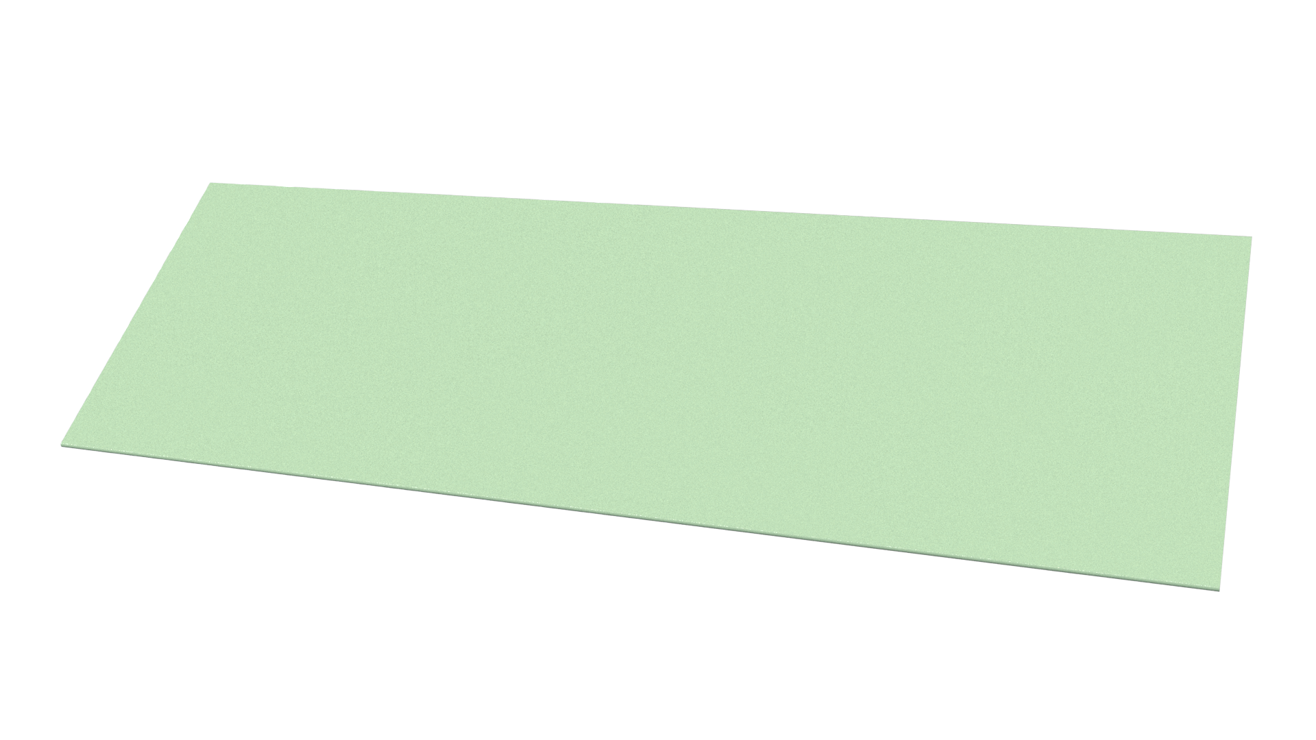 Планка завершающая 65x2000 мм, 6019 бело-зеленый глянцевый