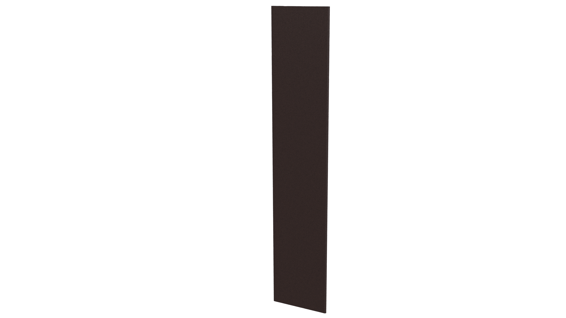 Крепежная планка 10x40x10 мм, 8017 шоколадно-коричневый матовый