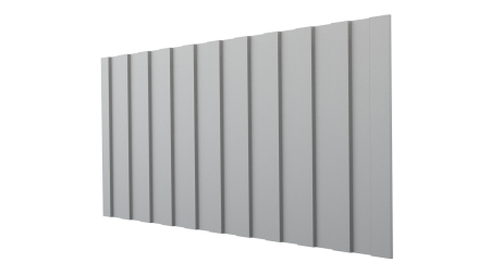 Профнастил С8 1200/1150x0,4 мм, цинк
