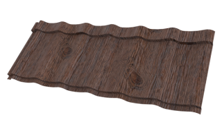 Профиль Феникс 1180/1100x0,45 мм, 8019 Морёный дуб 3D
