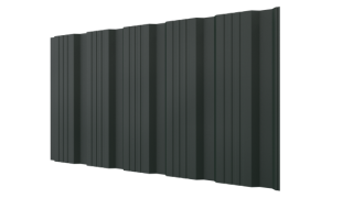 Профнастил К20 1195/1130x0,45 мм, 6009 пихтовый зелёный матовый