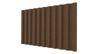 Профнастил С21 1051/1000х0,45 мм, Дуб Сантана 3D