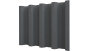 Профнастил Н75 800/750x0,7 мм, цинк
