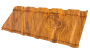 Профиль Пегас 1195/1130x0,45 мм, Золотистый дуб 3D