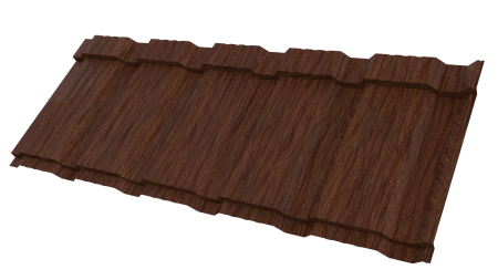 Профиль Пегас 1195/1130x0,45 мм, Античный дуб 3D