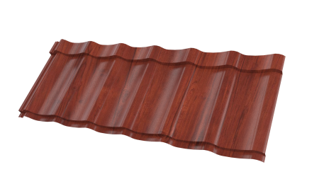 Профиль Феникс 1180/1100x0,45 мм, 8019 Antique Wood