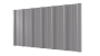 Профнастил НС16 1150/1100x0,45 мм, цинк