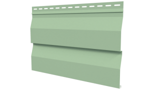 Корабельная доска 267/236x0,5 мм, 6019 бело-зеленый глянцевый
